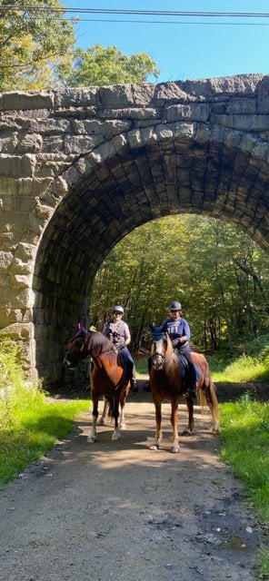 Horseback trail ride